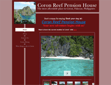 Tablet Screenshot of coronreefpensionhouse.com